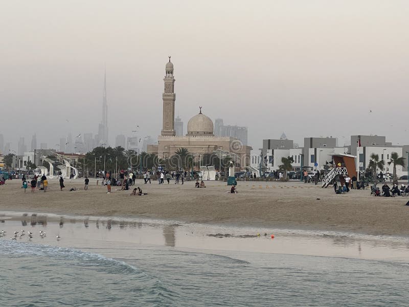 Kite Beach at Jumeirah in Dubai, UAE Stock Photo Image of middle