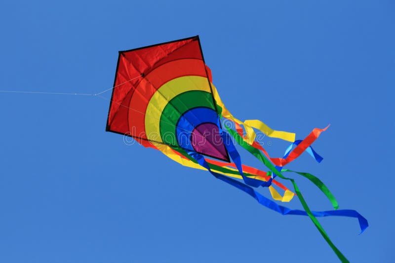 Kite in the sky royalty free stock photo