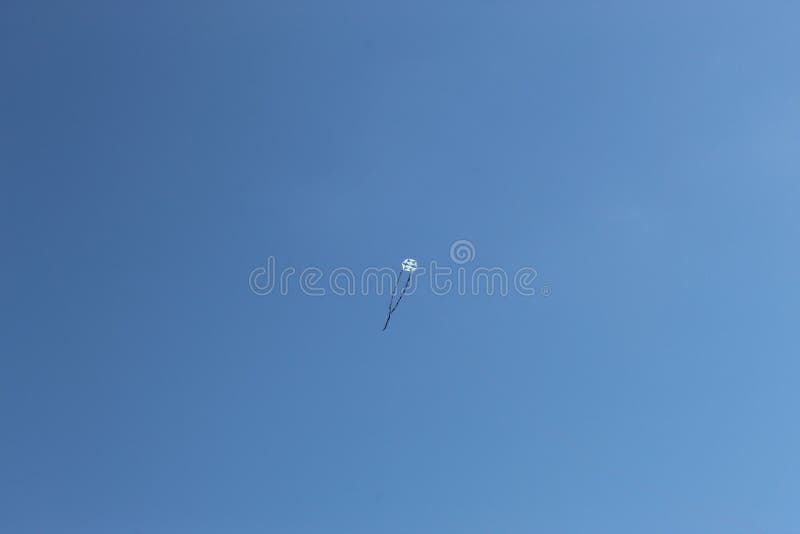 Kite on sky. stock photography