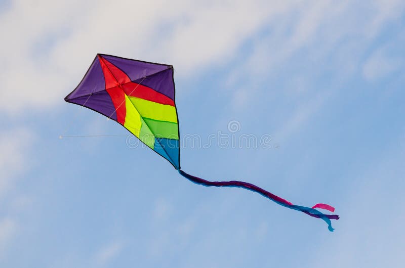 Kite in the sky royalty free stock images