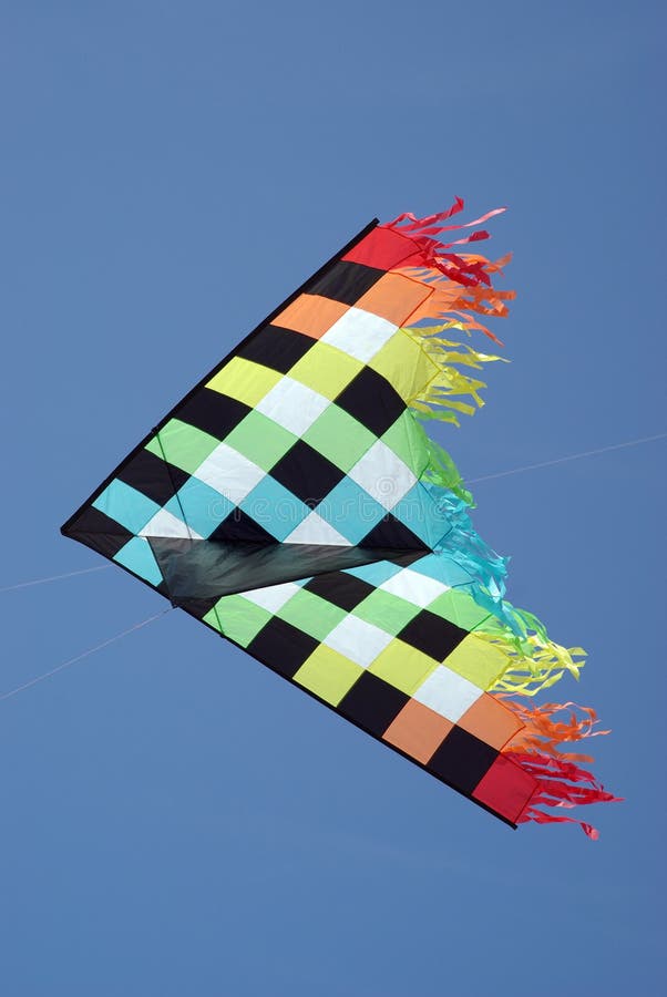 Kite in sky stock image. Image of happy, navigate, flying 13815347