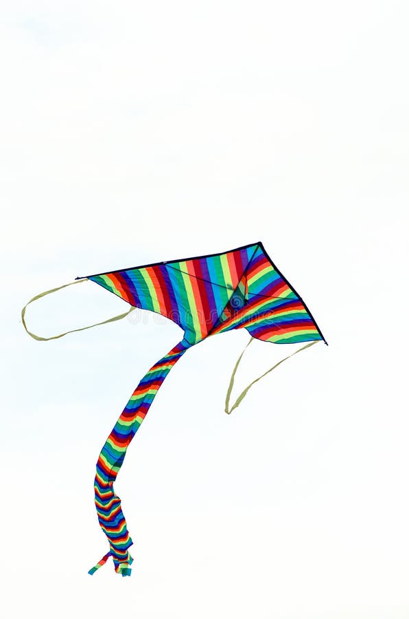 Kite in the sky stock photo. Image of string, kite, fall 125367100