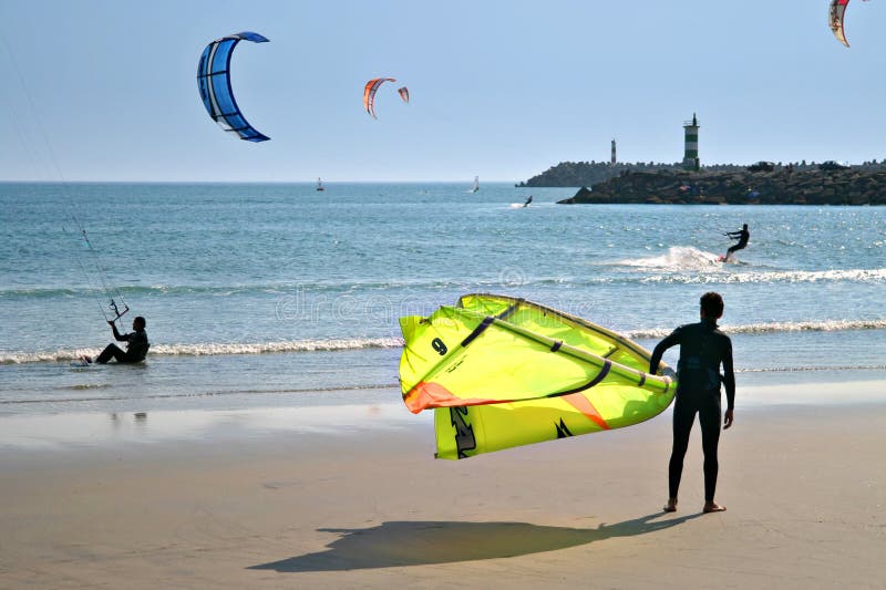 Kite Surf stock image Kite Surf stock image