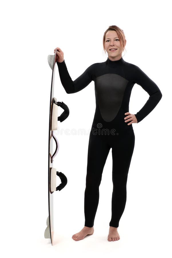 Kite-surfing royalty free stock image