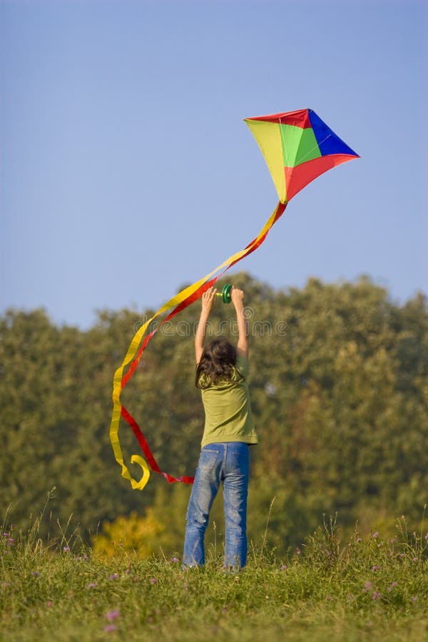 Sky of Kites stock photo. Image of jersey, event, festival 15068682