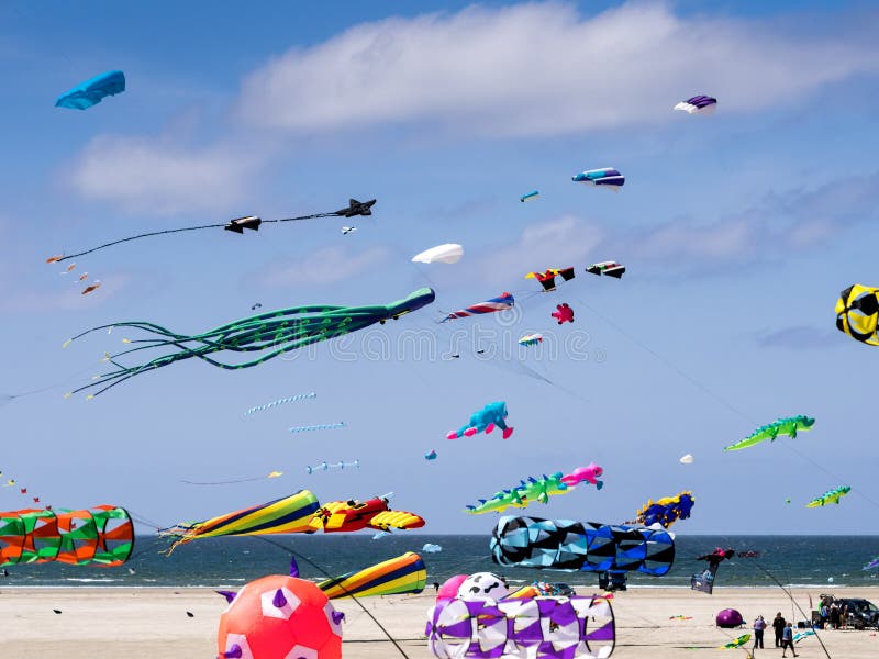 Flying Kites Festival, Berck-sur-Mer, France, 2011 Editorial Photo ...