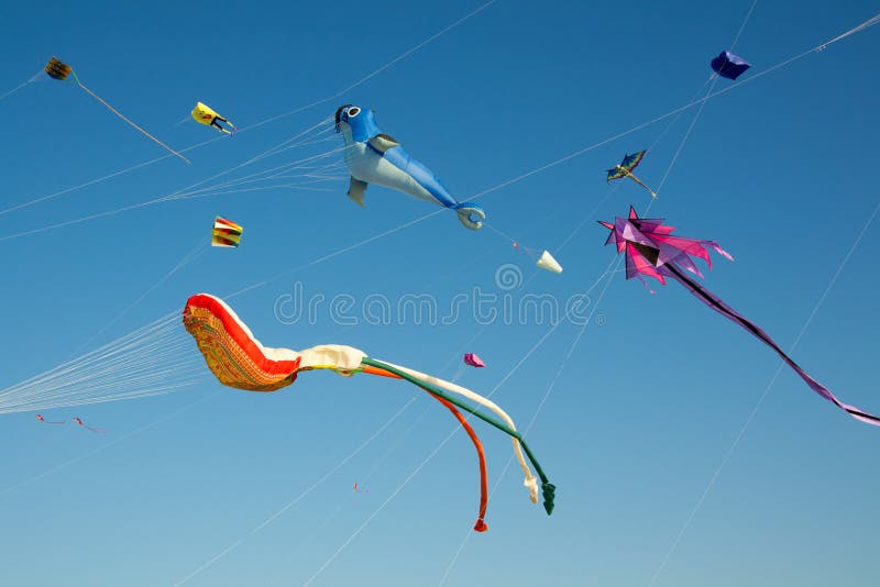 Kites stock photo. Image of wind, kite, festival, entertain 49675230