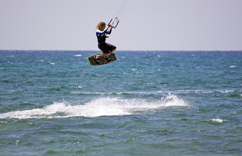 Kitesurfing