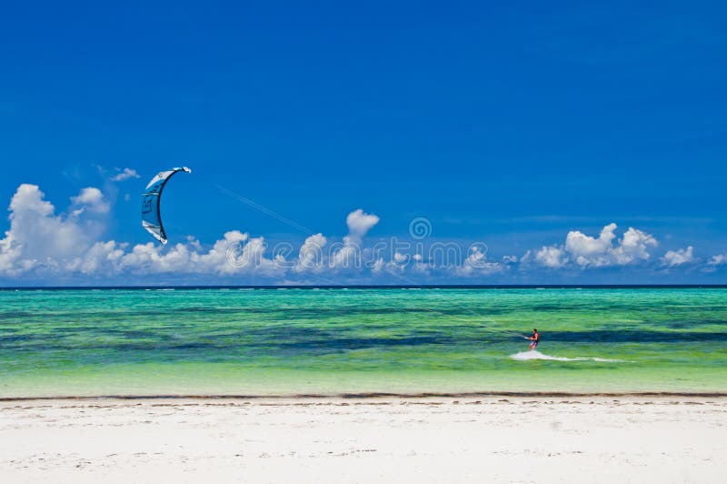 Kitesurfing