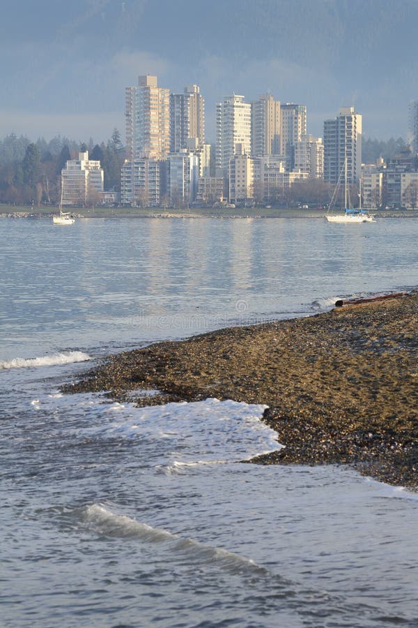 Kitsilano Beach, English Bay, Vancouver Stock Photo Image of mountains, mountain 37736850