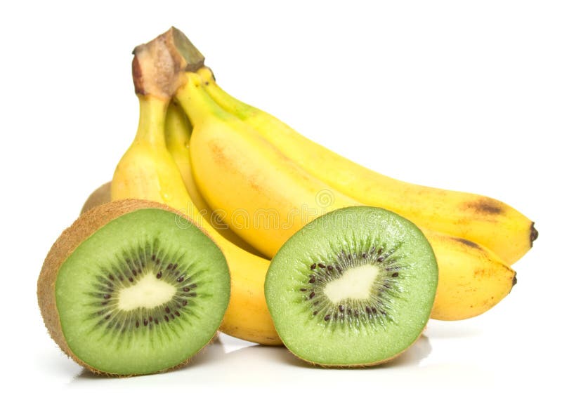 Kiwi and banana stock photo. Image of juicy, morocco, vitamin - 4545802