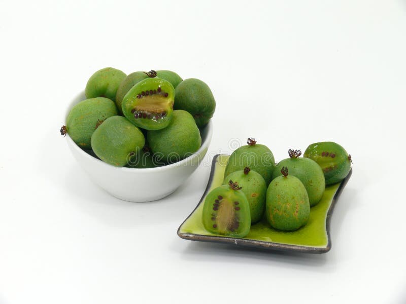 Kiwi berries stock image