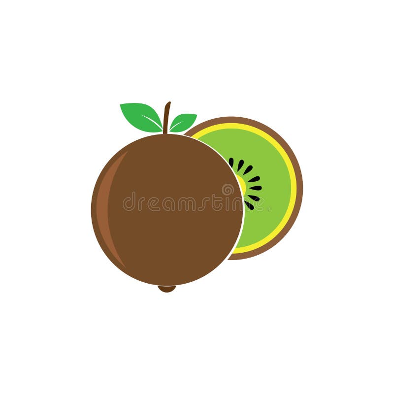 Kiwi fruit logo vector stock vector. Illustration of designs 231436622