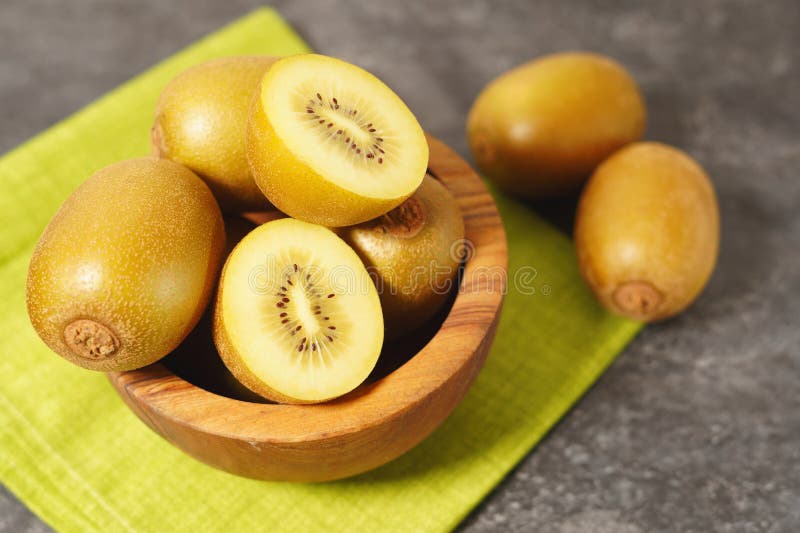 Kiwi Gold Yellow Fruit Bowl