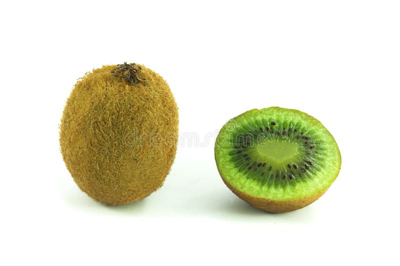 Kiwi Isolated on White