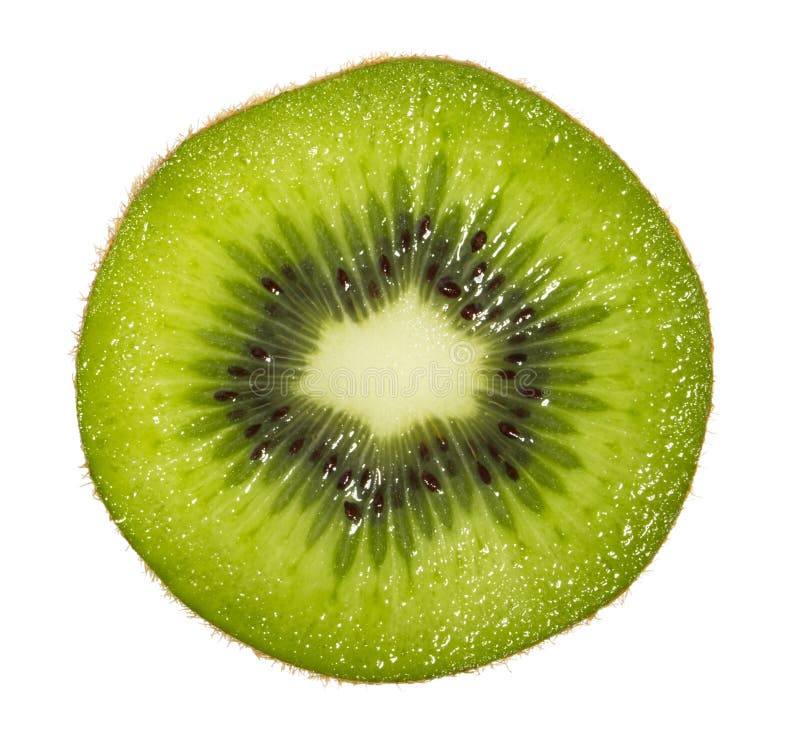 Kiwi Slice Fruit Isolated On White Background Stock Image Image of tropical, healthy 132668195