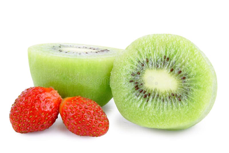 Kiwi and strawberry