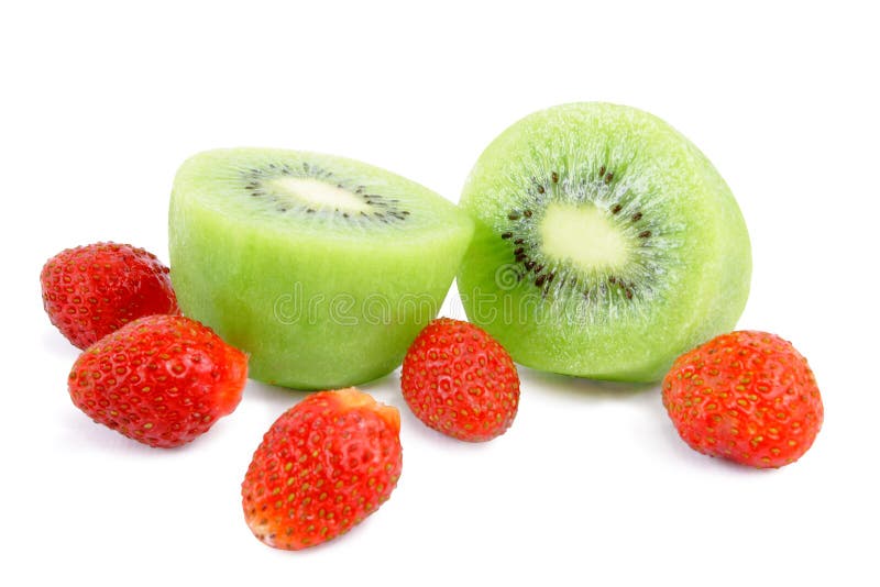 Kiwi and strawberry