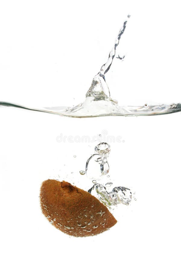 Kiwi in water