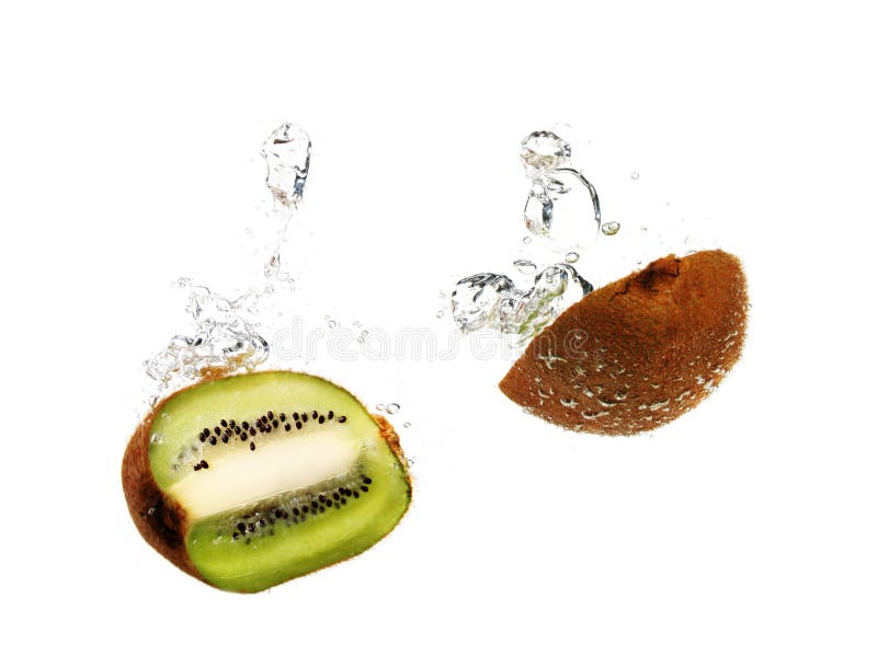 Kiwi in water