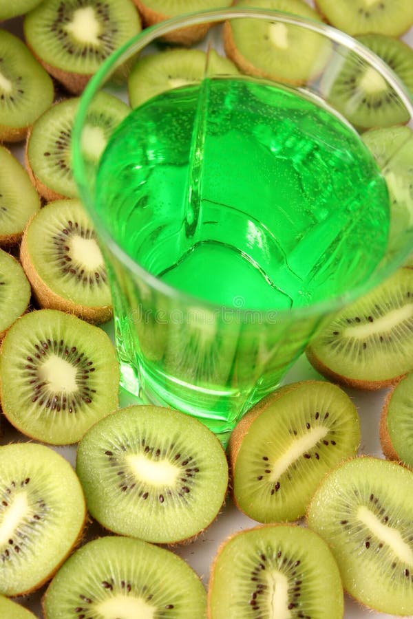 Kiwi Fruit Banana Tomato Peach Apricot Juice Realistic