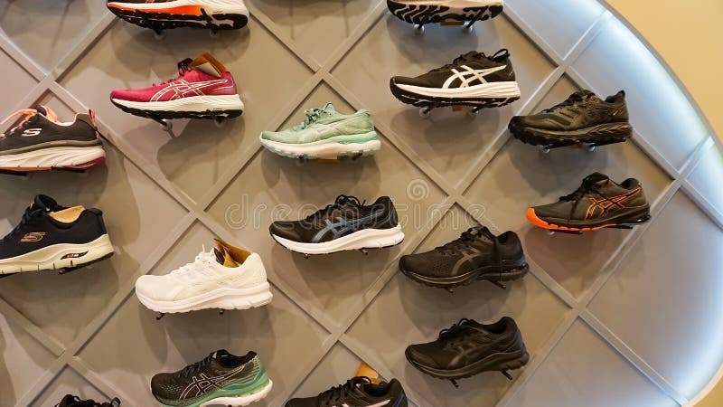 Kiyv, - August 30, 2020: Skechers Shoes at the Shop at Shopping Mall. Editorial Photography Image of apparel, mall:
