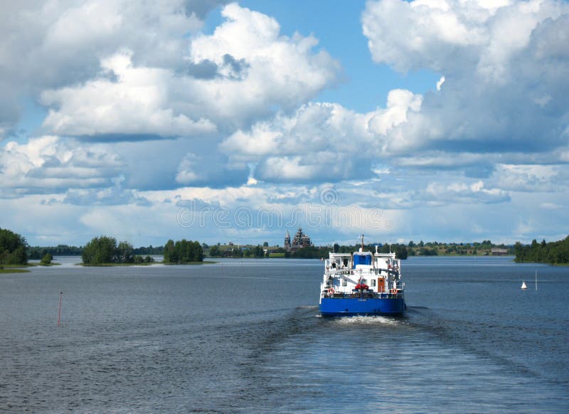 Kizhi. De archipel van Onega stock foto's Kizhi. De archipel van Onega stock foto's