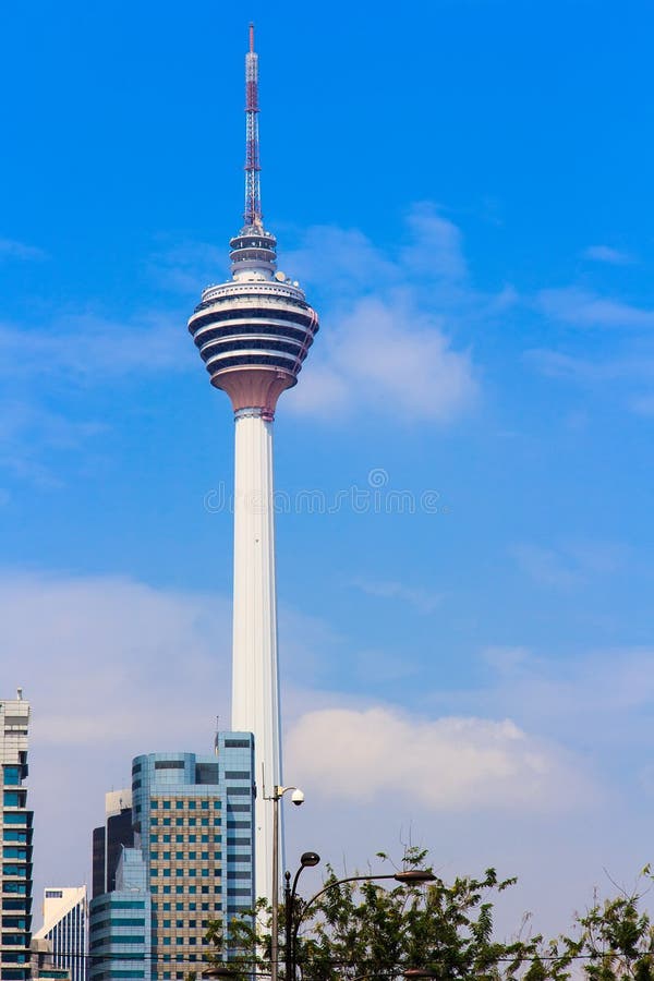 KL Tower stock image. Image of phone, office, restaurant ...