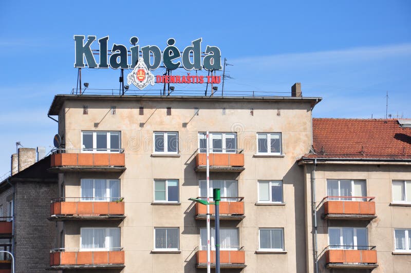 Klaipeda, Lithuania stock photography Klaipeda, Lithuania stock photography