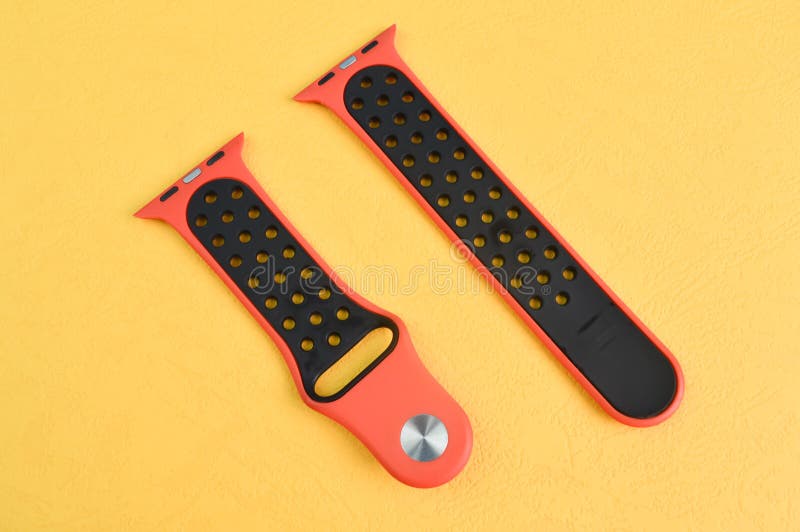 Klang, Malaysia September 6, 2021 Apple Watch Straps Isolated on E
