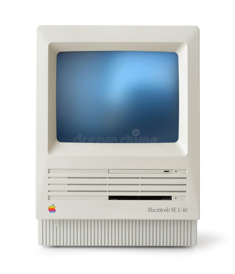 Klassische Mac SE-Frontseite