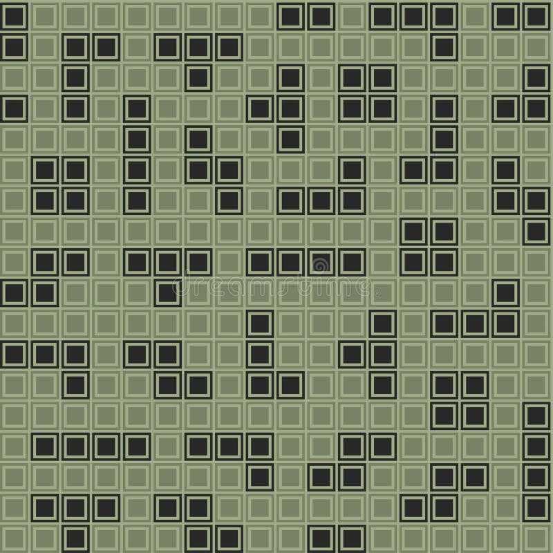 Klassisches Tetris-Blockpuzzmuster vektor abbildung