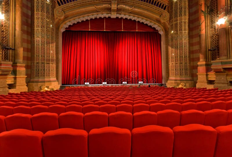 Klassisches Theater lizenzfreies stockbild Klassisches Theater lizenzfreies stockbild