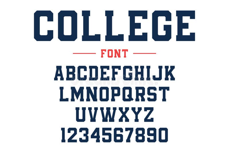 Klassisk högskolastilsort Tappningsportstilsort i amerikansk stil för fotboll, baseball eller basketlogoer och t-skjorta vektor illustrationer Klassisk högskolastilsort Tappningsportstilsort i amerikansk stil för fotboll, baseball eller basketlogoer och t-skjorta vektor illustrationer