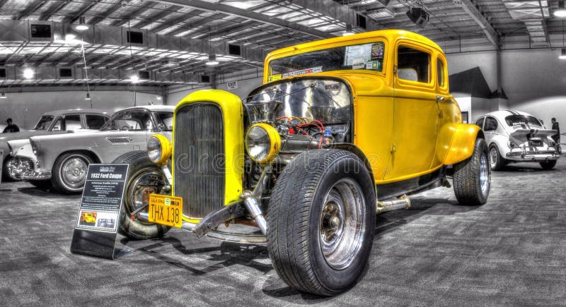 Klasyka Ford Coupe 1932 gorący prącie zdjęcia stock Klasyka Ford Coupe 1932 gorący prącie zdjęcia stock