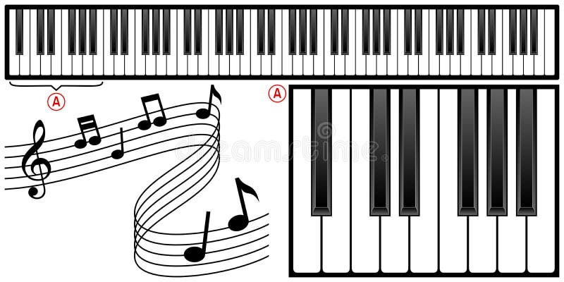 klawiaturowy pianino ilustracja wektor klawiaturowy pianino ilustracja wektor