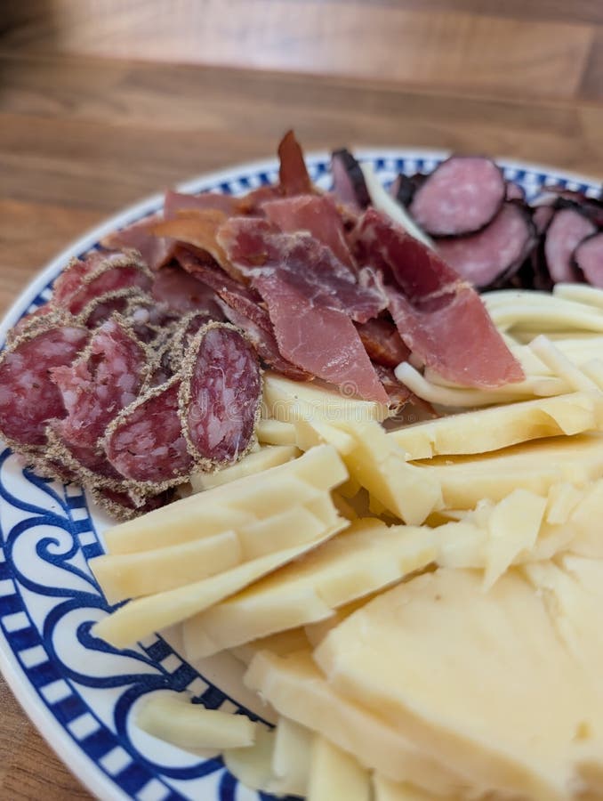 Klein gezond diner stock afbeeldingen