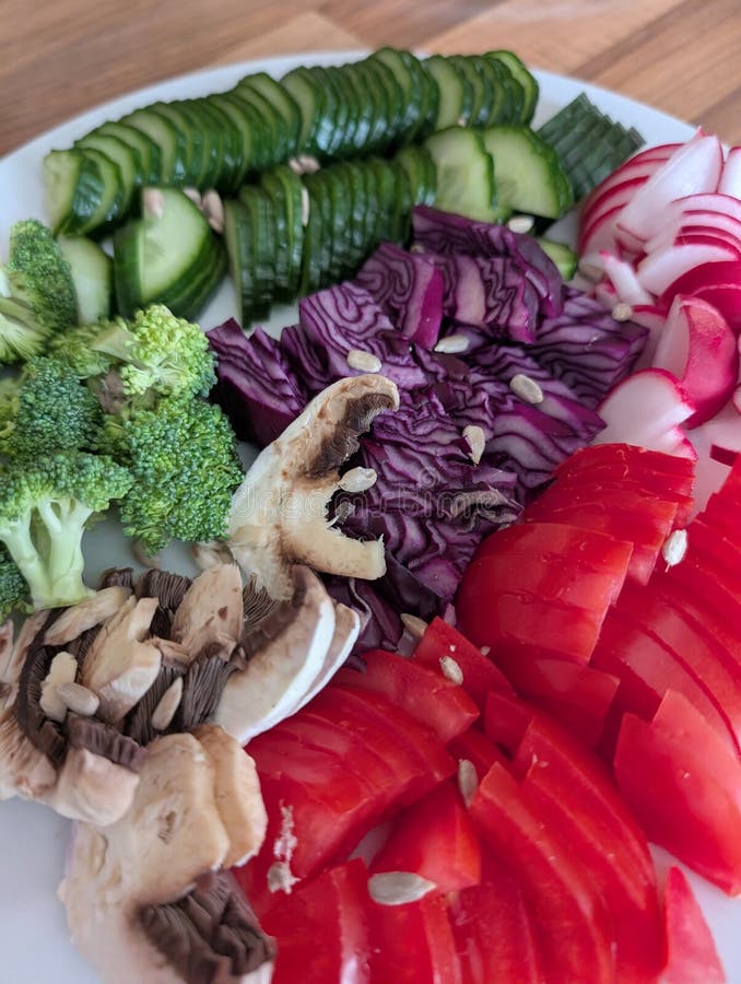 Klein gezond diner royalty-vrije stock afbeeldingen