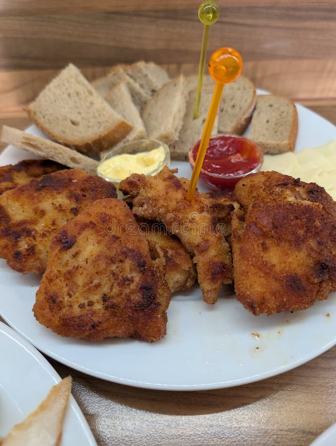 Klein gezond diner royalty-vrije stock fotografie