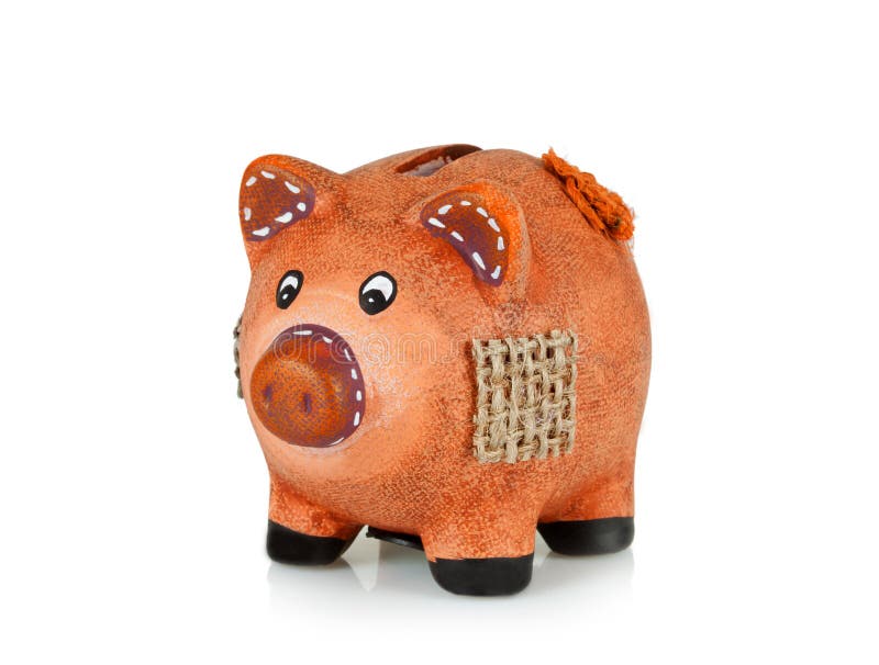 Klein kleispaarvarken royalty-vrije stock fotografie