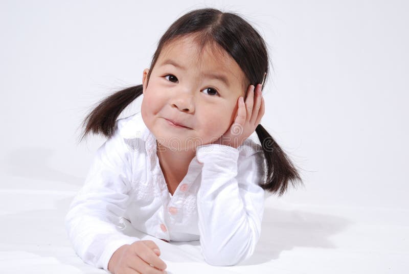 Kleines asiatisches Mädchen