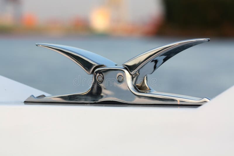 Klemme, Yachtdetail lizenzfreies stockfoto Klemme, Yachtdetail lizenzfreies stockfoto
