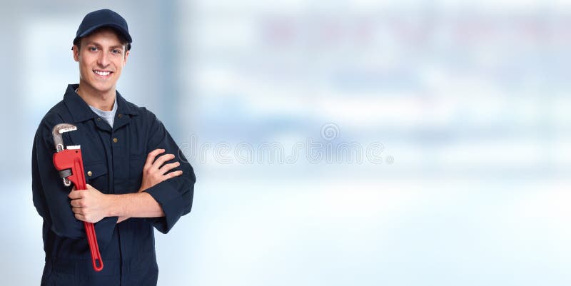 Klempner stockbild