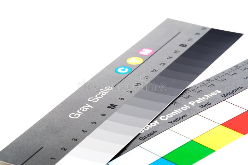 Color selector control to print on a white background. Color selector control to print on a white background