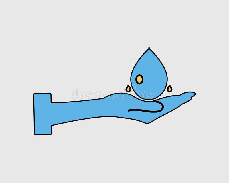 Kleurrijk Bloeddonatiepictogram royalty-vrije illustratie