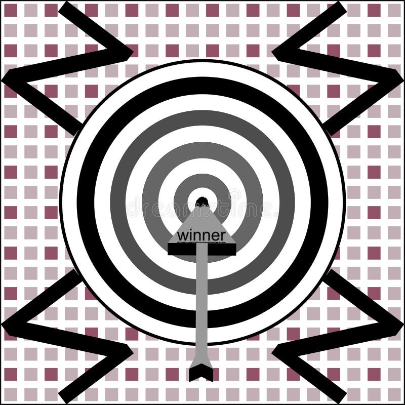 Kleurrijk en 3d vectorbeeld en computerillustratieontwerp royalty-vrije illustratie