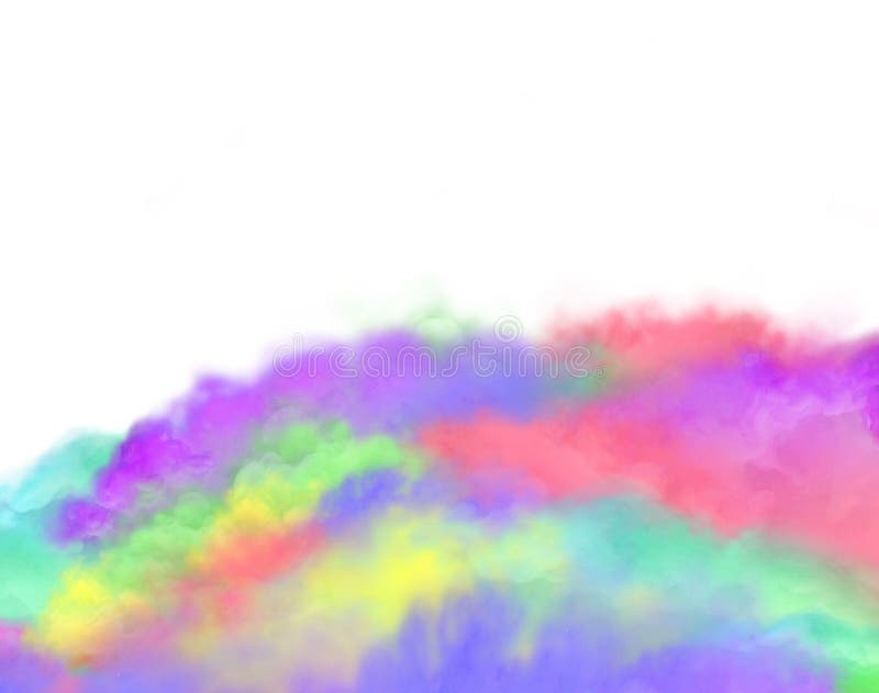Kleurrijk gemengd met verschillende kleuren rook zoals wolken. rookwolk. lege kopieerruimte royalty-vrije illustratie Kleurrijk gemengd met verschillende kleuren rook zoals wolken. rookwolk. lege kopieerruimte royalty-vrije illustratie