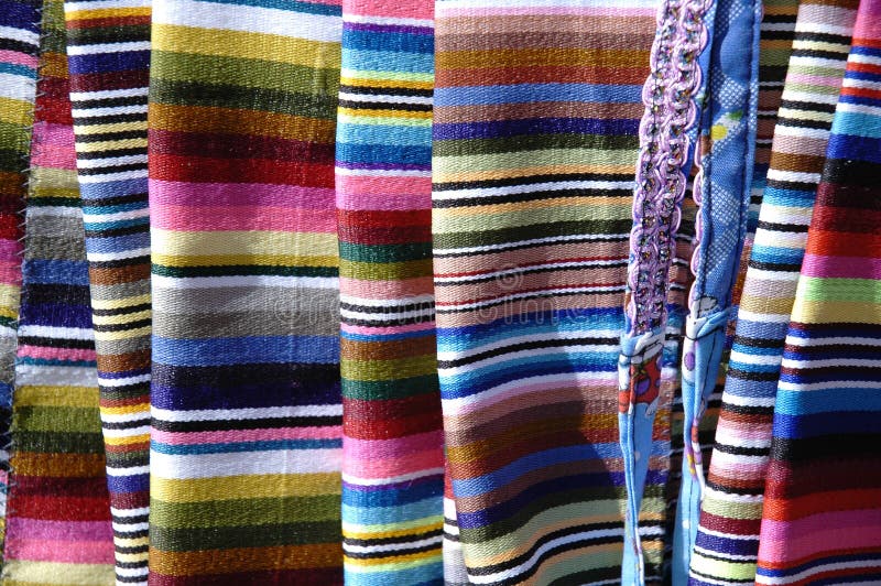 Kleurrijke kleding stock fotografie