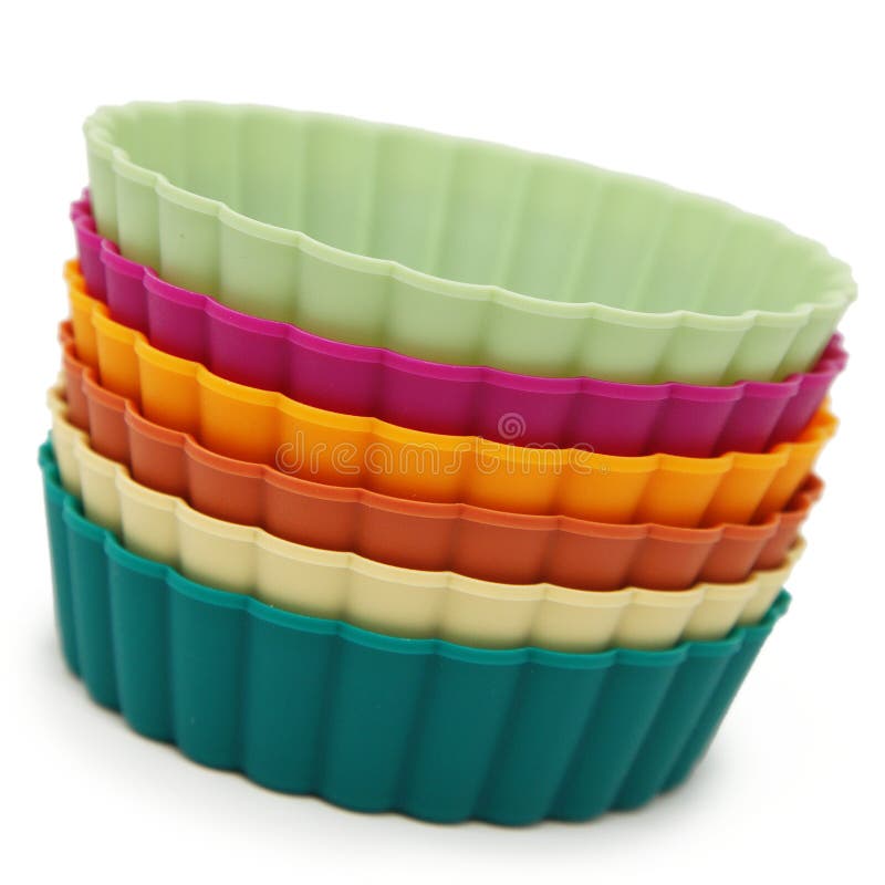 Kleurrijke Silicone Scherpe Vormen stock foto's Kleurrijke Silicone Scherpe Vormen stock foto's