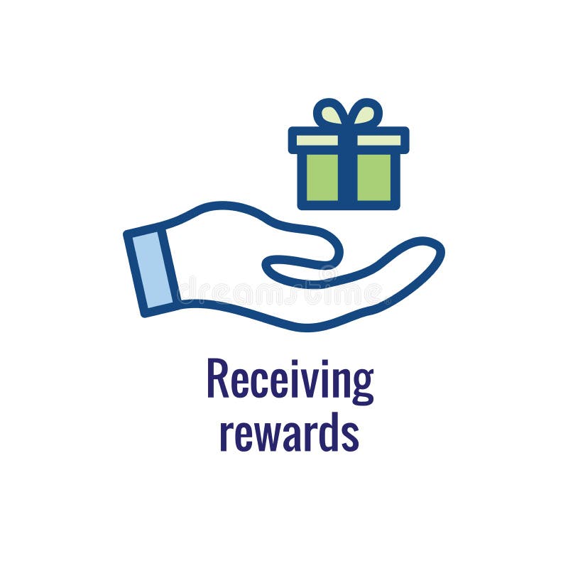 Customer Rewards Icon : Money Concept and Reward /  Discount Image. Customer Rewards Icon : Money Concept and Reward /  Discount Image